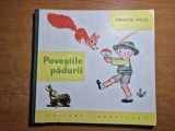 Carte pentru copii - povestile padurii - din anul 1965 - coperti cartonate