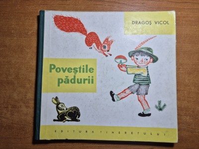 carte pentru copii - povestile padurii - din anul 1965 - coperti cartonate foto