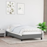 VidaXL Cadru de pat fără saltea, gri &icirc;nchis, 100x200 cm, textil 346697