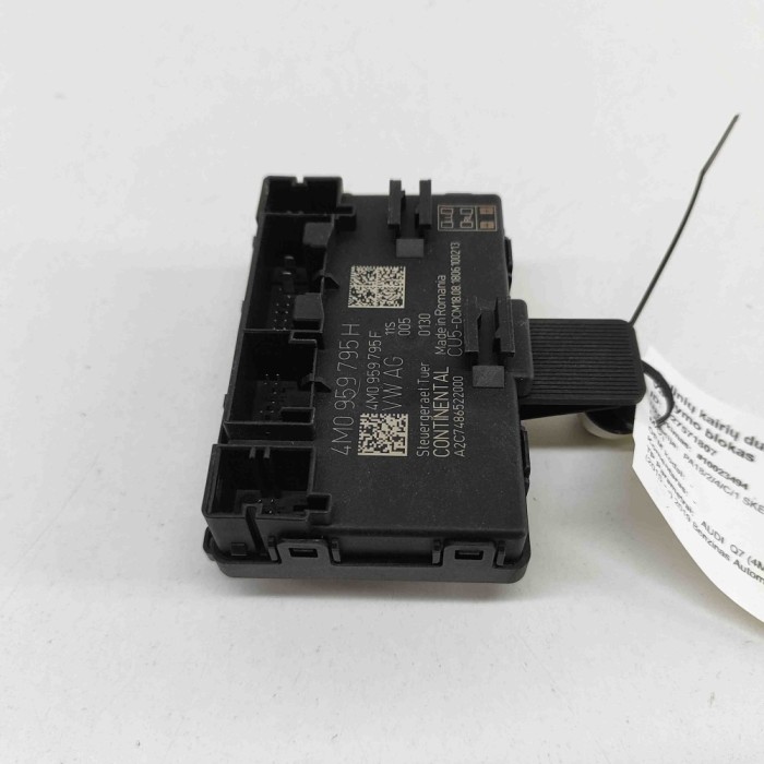 Modul de control ușă st&acirc;nga spate AUDI Q7 4M 2019 OEM: 4M0959795H,4M0959795F,A2C7486522000 27571807