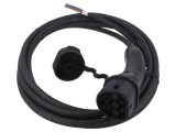Cablu eMobility AMPHENOL 1x0,5mm2 3x6mm2 250V 3,6kW IP54 5m 20A
