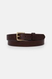 Levi&#039;s curea de piele culoarea maro, 0009Y-0001