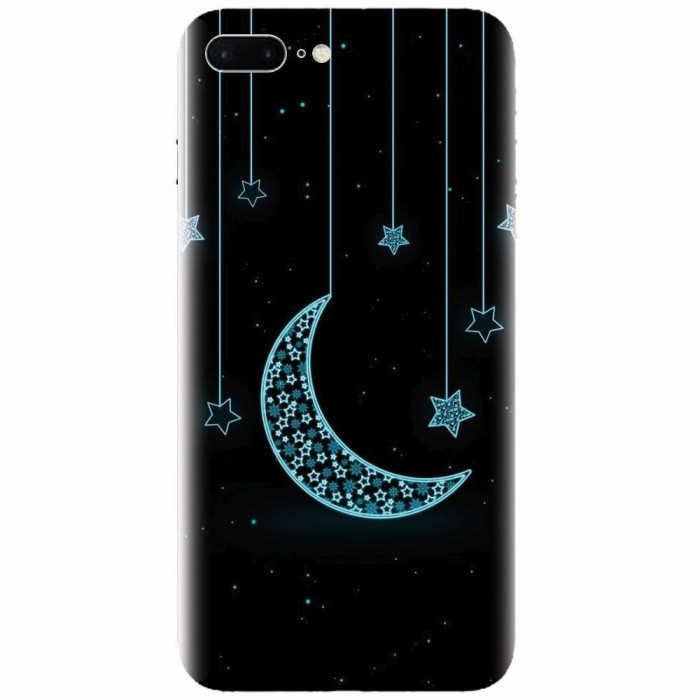Husa silicon pentru Apple Iphone 7 Plus, Moon