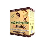 Nac &amp; Glycine 3xBiotics 30 plicuri Pro Natura, Medica Farmimpex