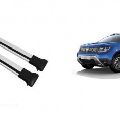 Set bare portbagaj transversale aluminiu Dacia Duster 2018-2023 ® ALM