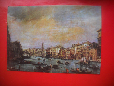 HOPCT 58420 CANAL GRANDE VENETIA /FRANCESCO GUARDI-CP PICTURA -NECIRCULATA foto