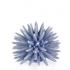 Decoratiune Abyss Sea Urchin, Bizzotto, Ø 15 x 13 cm, portelan, albastru deschis