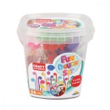 Cumpara ieftin Set galetusa cu plastilina, Crafy, 300 g