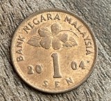 C50 - Moneda foarte veche - Malaezia - 1 sen - 2004