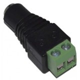Bloc terminal la DC 2.1x5.5mm mama pentru CCTV, DC-F/2.1X5.5-TBS