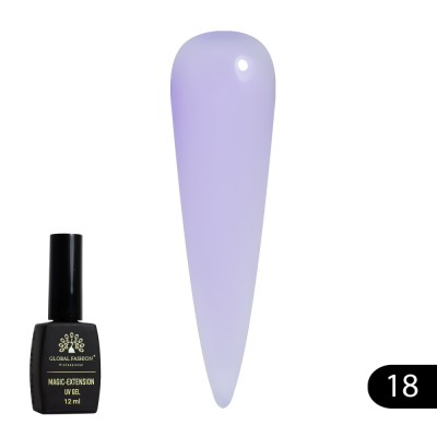 Gel pentru extensie Global Fashion Magic-Extension 12 ml, 18 foto