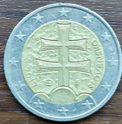 Moneda Slovacia - 2 Euro 2017 - An mai rar foto