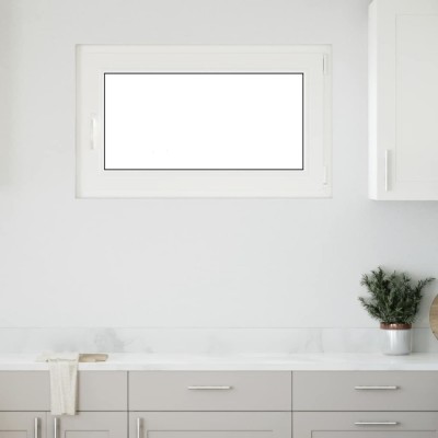 Fereastră de subsol &amp;bdquo;RISOR&amp;rdquo; 100x60 cm oscilo-batantă DIN dreapta, albă foto