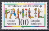 Germania 1994 - Anul Internațional al Familiei, MNH, Nestampilat