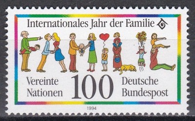 Germania 1994 - Anul Internațional al Familiei, MNH foto