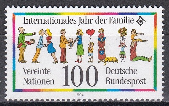 Germania 1994 - Anul Internațional al Familiei, MNH