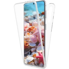 Husa 360 ALC Mobile, compatibila cu Samsung Galaxy S24 Plus, V2 Transparent fata+spate