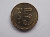 5 PESOS 1985 MEXIC-XF