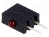 LED Orizontal 1.8mm Roșu 20mA 40&deg; Kingbright Electronic