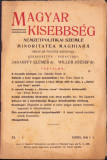 HST C1735 Magyar kisebsseg Nemzetpolitikai szemle 1/1941