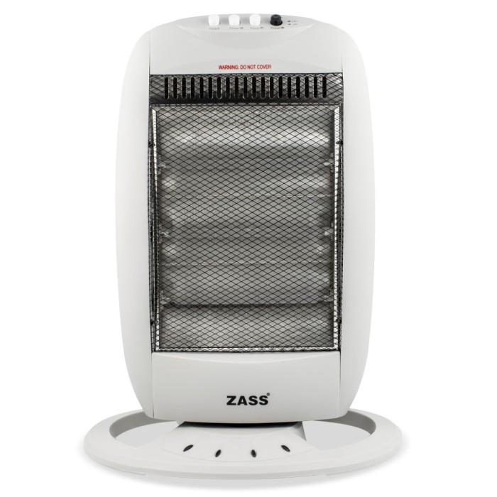 Radiator cu halogen Zass HS 01, 1200 W, 3 trepte de putere, Protectie in caz de rasturnare ProDesign DailyAppliances