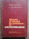 Metode si tehnici de cercetare in criminologie- Rodica Mihaela Stanoiu