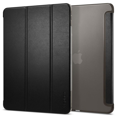 Husa Tableta TPU Spigen Smart Fold pentru Apple iPad Pro 12.9 (2021), Neagra ACS02882 foto