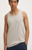 Hollister Co. tricou barbati, culoarea bej, Hollister Co.