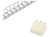 Releu Electromagnetic DPDT 3VDC 2A SMT