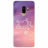 Husa silicon pentru Samsung S9 Plus, Galaxy Heart