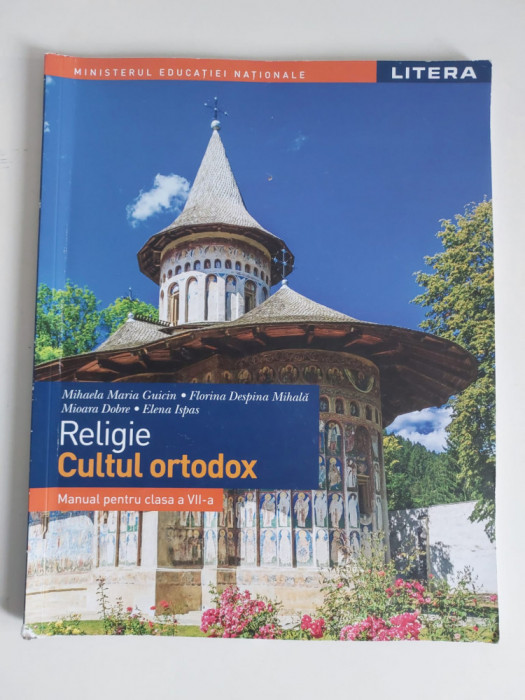 Religie cultul ortodox manual clasa a VII-a, LITERA, Ministrul Educ Nationale