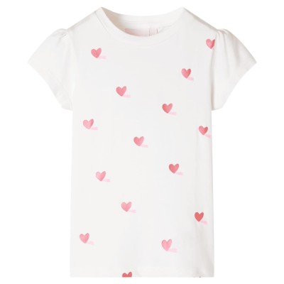 Tricou pentru copii, ecru, 128 foto