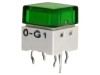 Comutator Tastatură Verde cu LED 24VDC