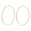 Cercei Aur 14K in forma de cerc, model Clasic Elegant, 70 mm