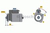 Starter VW TRANSPORTER IV bus (70XB, 70XC, 7DB, 7DW, 7DK) (1990 - 2003) BOSCH 0 986 016 990