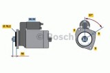 Starter VW TRANSPORTER IV bus (70XB, 70XC, 7DB, 7DW, 7DK) (1990 - 2003) BOSCH 0 986 016 990