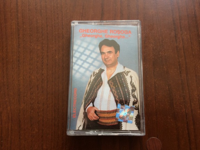 gheorghe rosoga gheorghe 1996 album caseta audio muzica populara olteneasca folclor oltenia Electrecord STC 001187