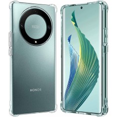 Husa de protectie, flippy, compatibila cu honor magic 6 pro, tpu antisoc, protectie colturi, 1.5 mm transparent foto