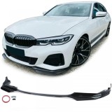 Lipsa spoiler frontal performanta negru lucios, potrivit pentru BMW Seria 3 G20 G21 2019-2022 Performance AutoTuning