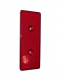 Catadioptru reflectorizant rosu 43x119mm