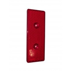 Catadioptru reflectorizant rosu 43x119mm