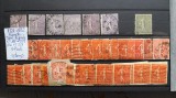 1924 Franta-Semanat.liniat cu soare-YT=197-205-67val.-stamp.-YT=+80 E, Stampilat