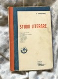 Studii literare Garabet Ibraileanu 1930