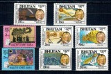 Bhutan 1986 - Cometa Halley, serie neuzata