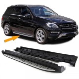 Barele laterale din aluminiu pentru protectie OE cu ABE, potrivite pentru Mercedes ML W166 din 11 Performance AutoTuning