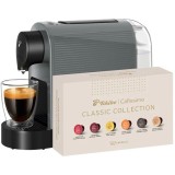 Pachet CAFISSIMO Pure Plus Grey espressor + Classic Collection, cafea capsule 6 sortimente, 60 buc