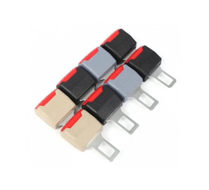 Set 2 cleme negre pentru centura