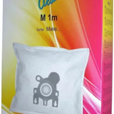 Set 4 saci si filtru pentru aspirator Miele, echivalent cu Miele GN HyClean 3D XXL, M1/4/9M, FL0013-K