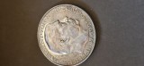 Germania 5 funf reichs mark 1927 D , Argint 24,88 grame ... luciu de colectie
