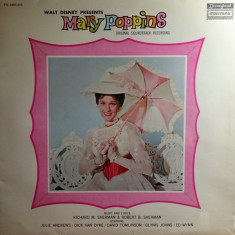 Vinil "Japan Press" Various ‎– Walt Disney Presents Mary Poppins (-VG)
